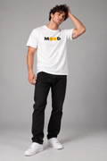 "MOOD" Men's T-Shirt with Emoji Graphics