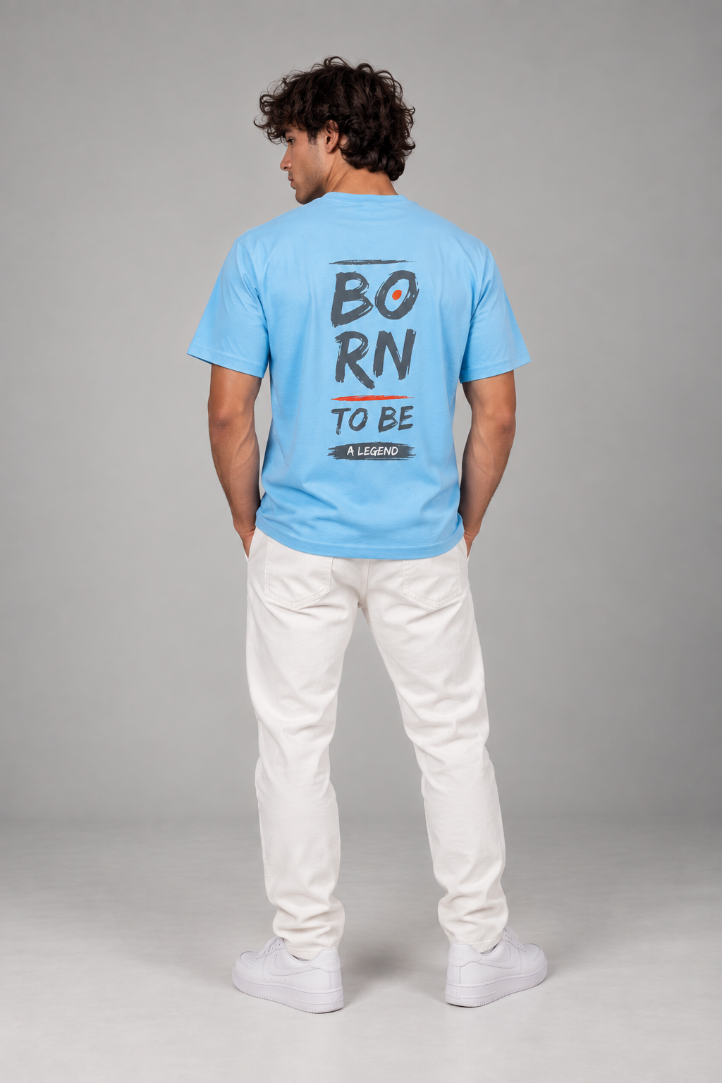 "Born to Be a Legend" Graphic T-Shirt