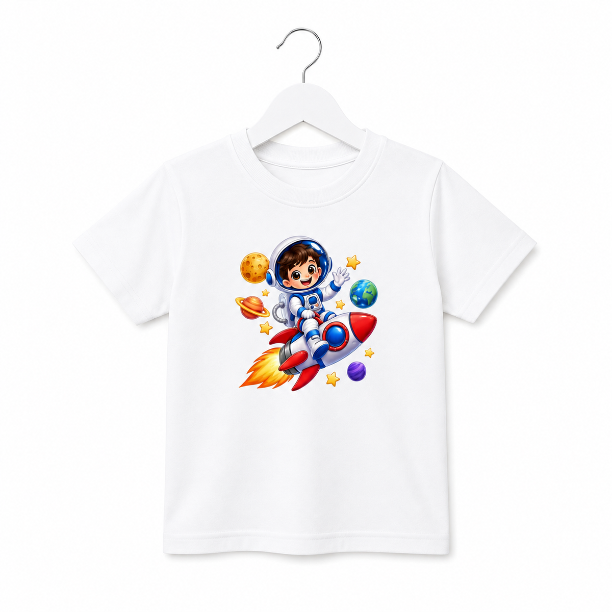 Boys’ Space Explorer Graphic T-Shirt