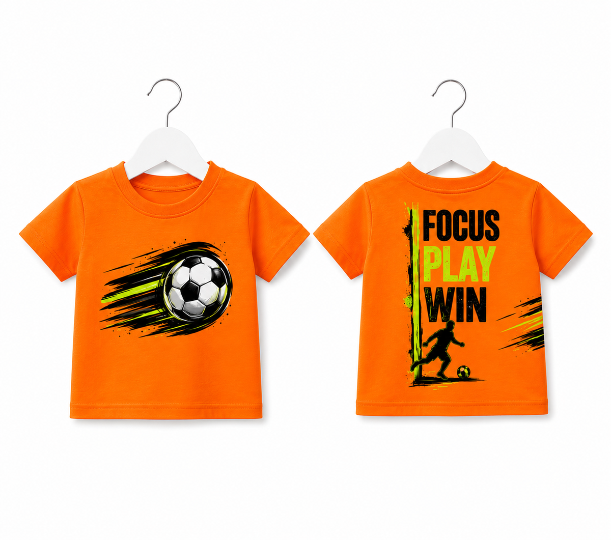 Boys’ Focus Play Win Football T-Shirt
