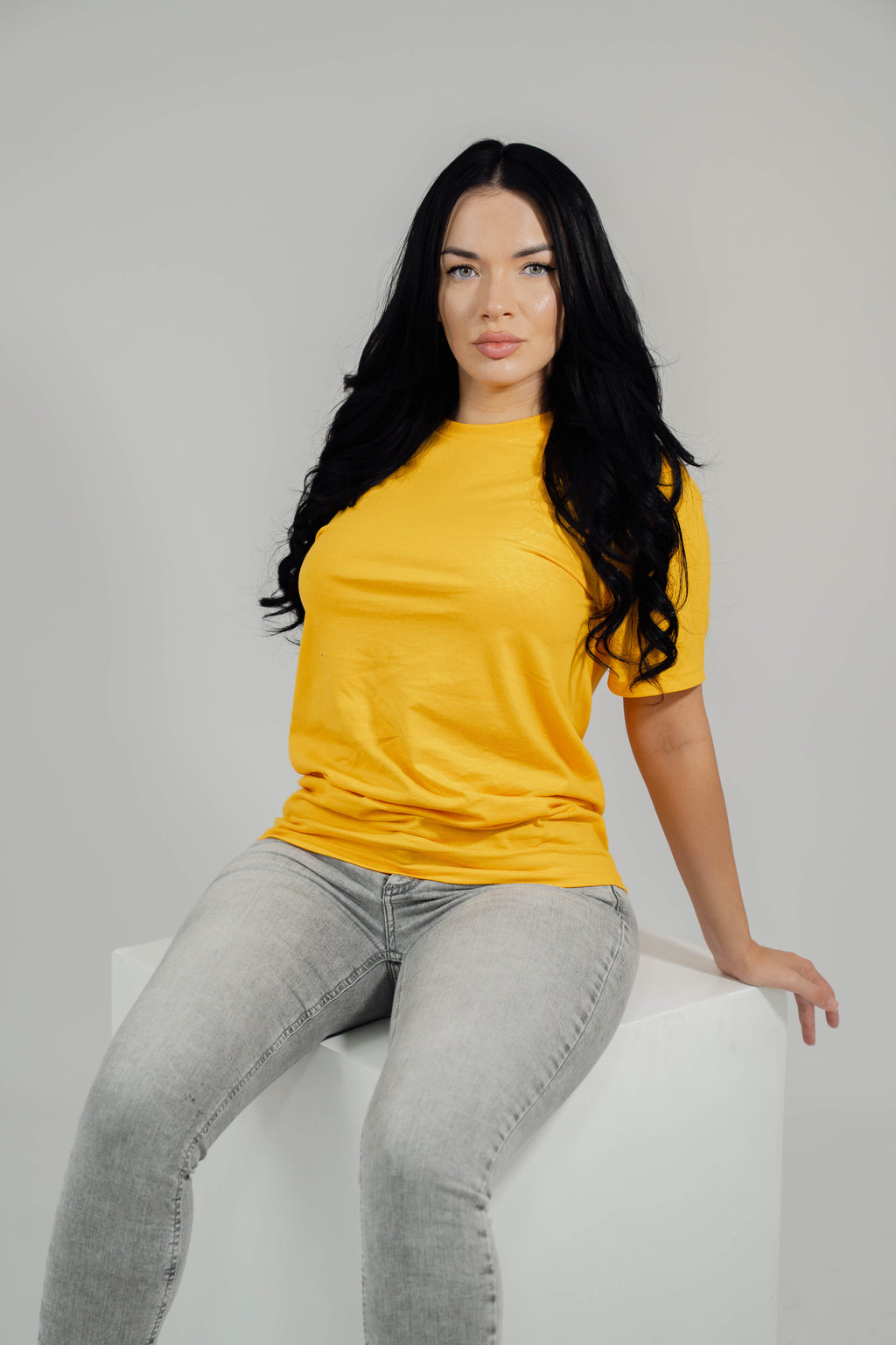 T-shirt estiva da donna con stampa fenicottero