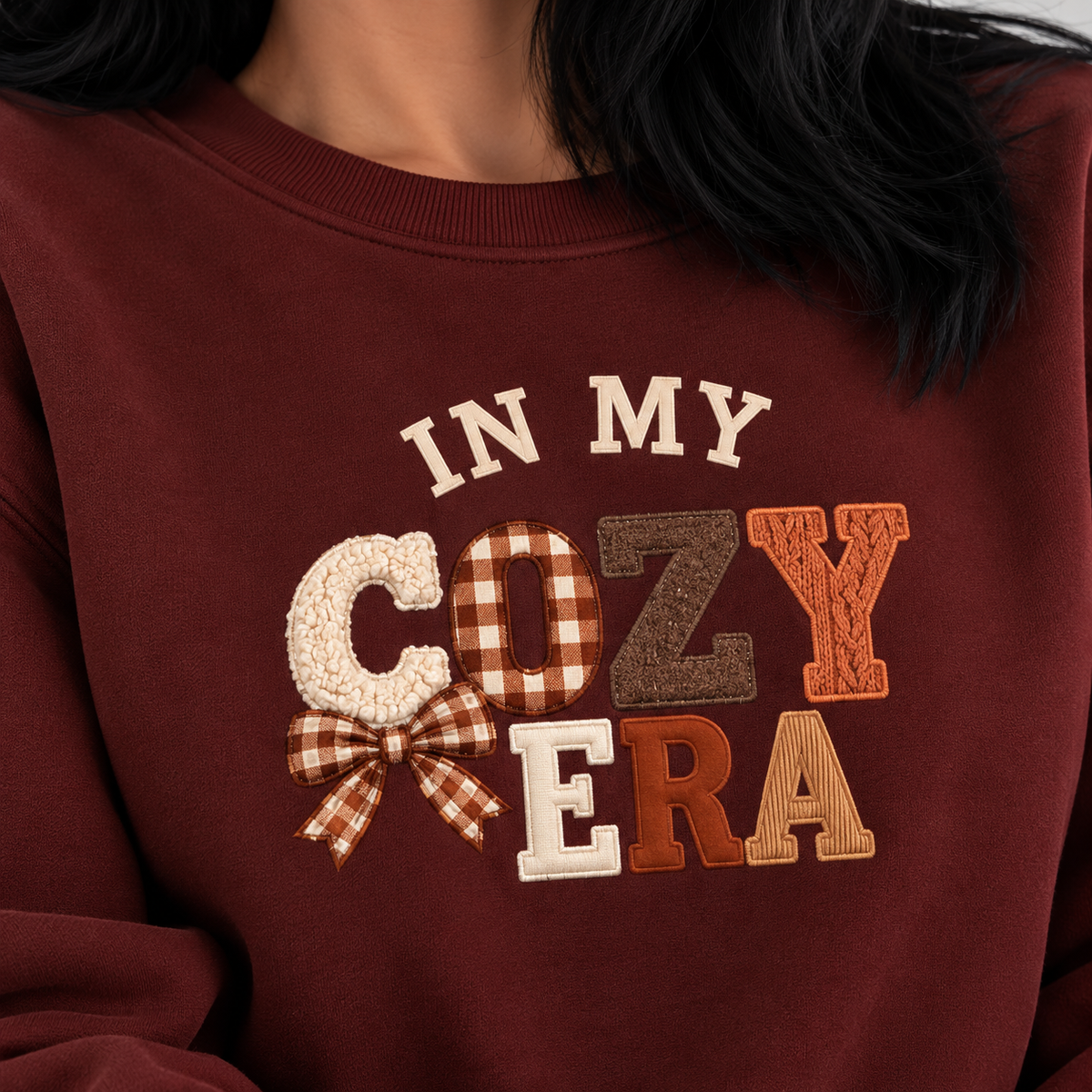Women's "In My Cozy Era" Sweatshirt / Fall Aesthetic Jumper