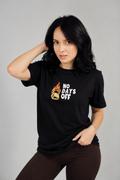 Tricou de damă cu imprimeu „No Days Off” Gym Bear