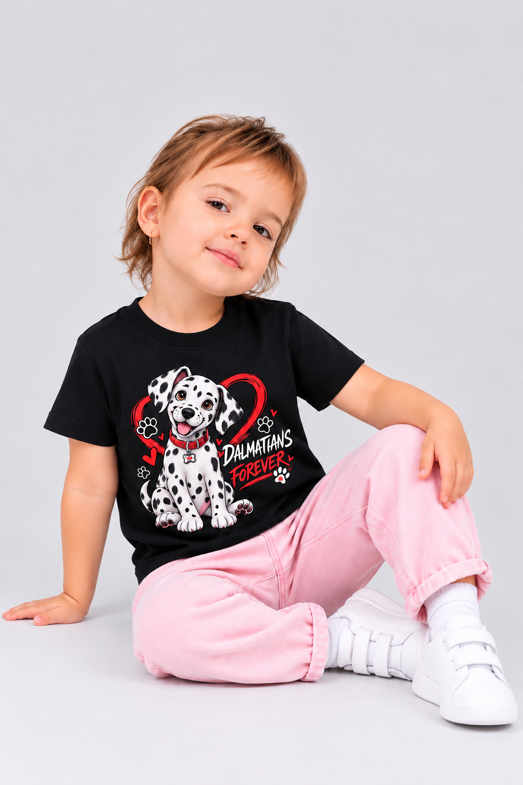 Girls' "Dalmatians Forever" T-Shirt