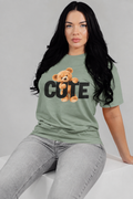 "Cute" Teddy Bear Women's Graphic T-Shirt