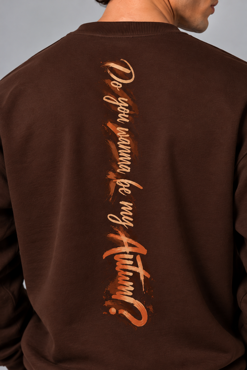 "Do You Wanna Be My Autumn?" Men's Crewneck Sweatshirt